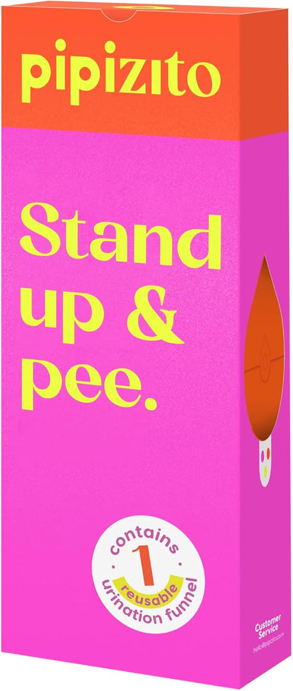 Female Urinal Device with Portable Potty for Adults/Reusable - Urinal for Women, Camping Necessities and Outdoor Activities, Freedom Funnel, Pee Funnel for Women, Standing Up to Pee Funnel