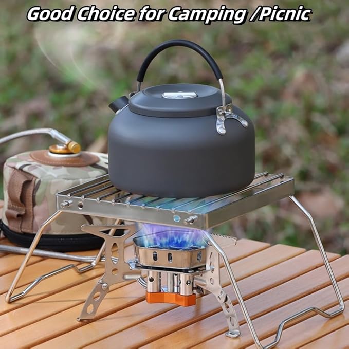 Stove bracket outdoor camping, mini, white