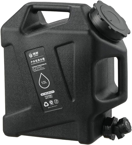 Water Storage Containers, Camping Water Container, Portable Water Tank with Faucet Camping Bucket with Tap Water Jug with Spigot BPA Free Emergency Water Storage