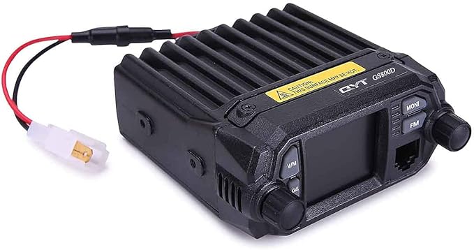 GMRS Mobile Radio Mini Size 20 Watt Long Range GMRS Repeater Capable NOAA Weather Alert Two-Way Radio GS800D