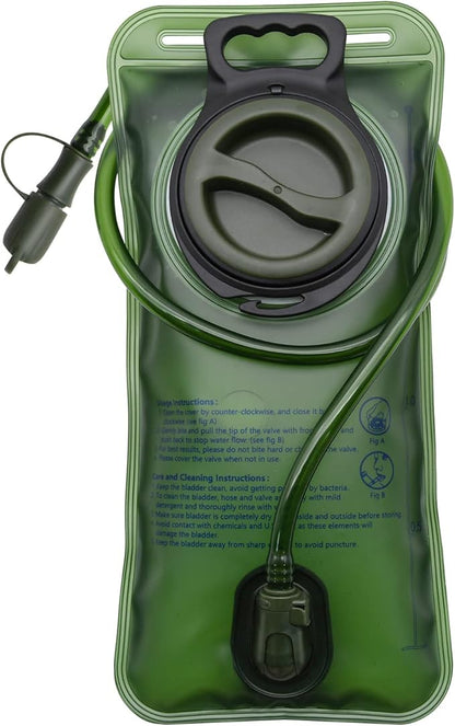 1/2/4/8 Pack Hydration Bladder, 1.5L/2L/2.5L/3L Water Reservoir, Leakproof Water Bladder Hydration Pack, Large Opening Water Storage Bladder Bag, for Cycling Hiking Camping