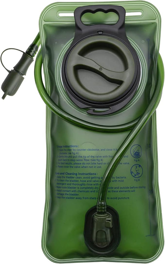 1/2/4/8 Pack Hydration Bladder, 1.5L/2L/2.5L/3L Water Reservoir, Leakproof Water Bladder Hydration Pack, Large Opening Water Storage Bladder Bag, for Cycling Hiking Camping