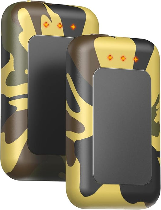 Hand Warmers Rechargeable, 2 Pack 6400mAh Electric Hand Warmer, 16 Hours Lasting, Great for Outdoors, Camping, Gifts for Men Women