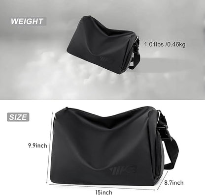 Small Gym Bag for Women Sports Duffel Bag with Shoes Compartment, Waterproof Travel Duffel Bag Carry on Bag Overnight Bag Weekender Bags for Workout Swimming Yoga Dance