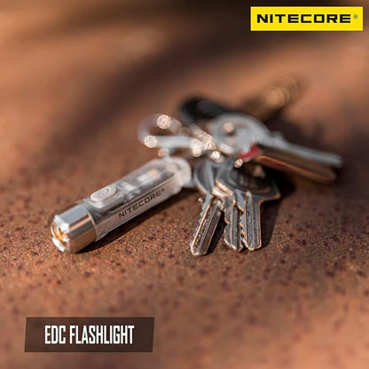 Nitecore Tiki 300 Lumen Keychain Flashlight USB-C Rechargeable EDC Tag