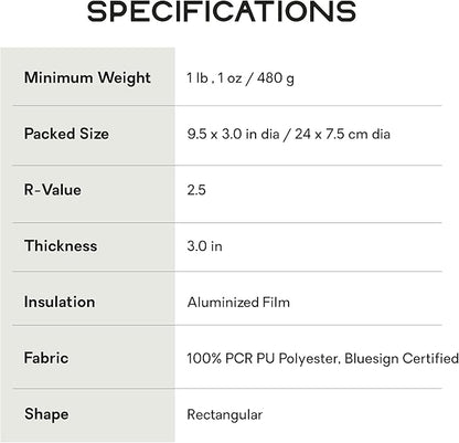 NEMO Tensor Ultralight Sleeping Pad (2022) | Camping Sleeping Pad with Quiet Support, Regular Wide