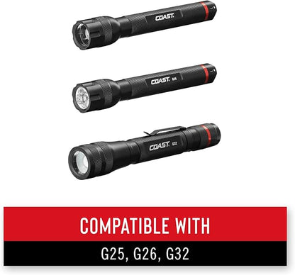 Coast ZX555 ZITHION-X Li-Ion Rechargeable Battery for The G24, G25, G26, G32, and G34 LED Flashlights, Black