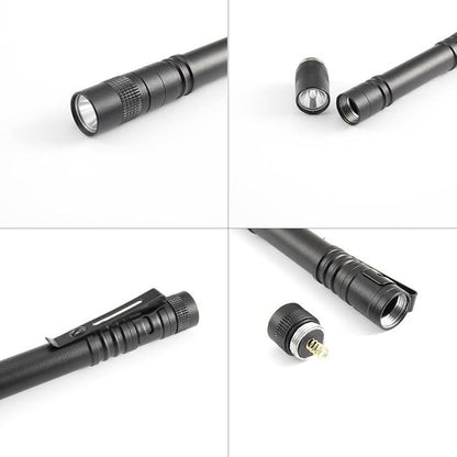 Pen Light, LED Pocket Pen Flashlight, 5 Pcs Small Mini Flashlight with Clip, 3 Modes for Camping, Outdoor, Emergency