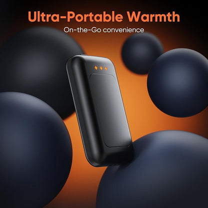 Hand Warmers Rechargeable, 2 Pack 6400mAh Electric Hand Warmer, 16 Hours Lasting, Great for Outdoors, Camping, Gifts for Men Women