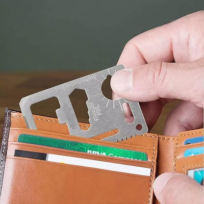 11 in 1 Pocket Survival Credit Card Multi-Tool (1 Pack)