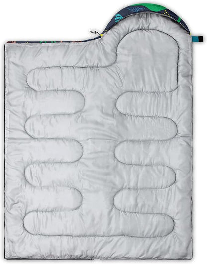 Axolotl Unicorn Sleeping Bag for Kids Boys Girls–Lightweight Warm Cold Weather Sleeping Bags,Waterproof Portable Sleeping Bag with Compression Sack for Camping Backpacking Outdoor Indoor