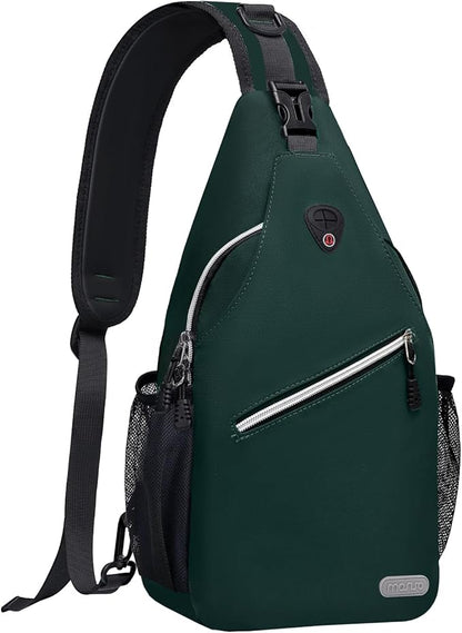MOSISO Sling Backpack, Multipurpose Crossbody Shoulder Bag Travel Hiking Daypack