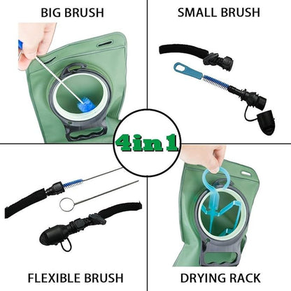 WACOOL 3L 3Liter 100oz BPA Free EVA Hydration Pack Bladder, Leak-Proof Water Reservoir