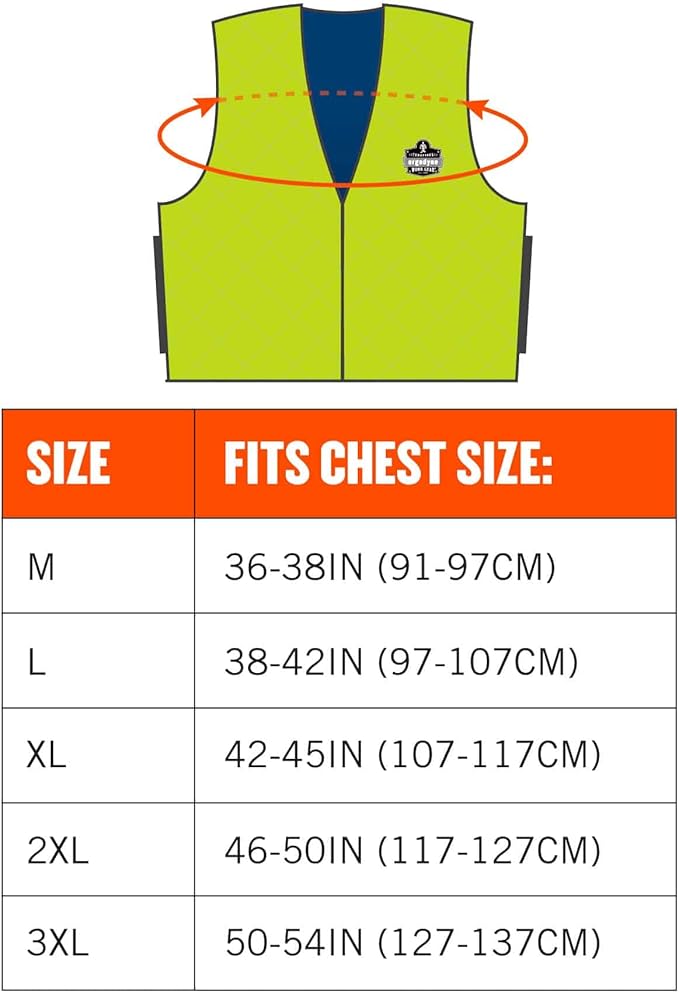 Ergodyne Chill-Its 6665 Evaporative Cooling Vest