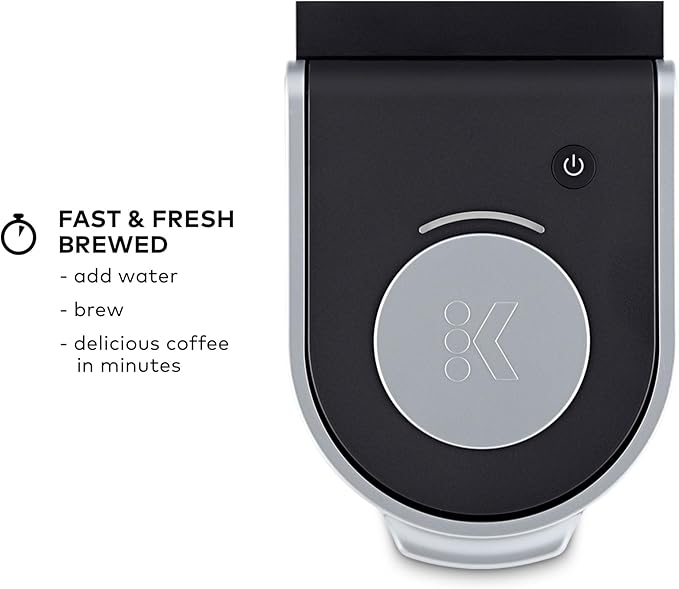 Keurig K-Mini Single Serve K-Cup Pod Coffee Maker, 6 to 12oz Brew size, with Cord Storage, Perfect for Small Spaces, Black