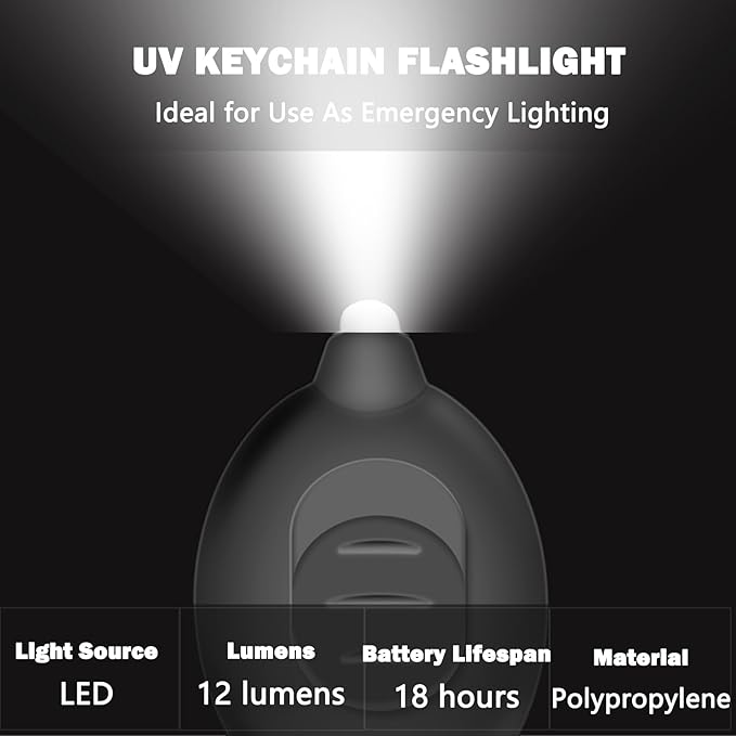 Mini LED Keychain Flashlights & Permanent Marker Pens, Badge Lights for Nurses 12 Lumen Battery Powered, Badge Reel Pen for Nurses Doctor Office Outdoor Gift - Multicolor Shell (16PCS)