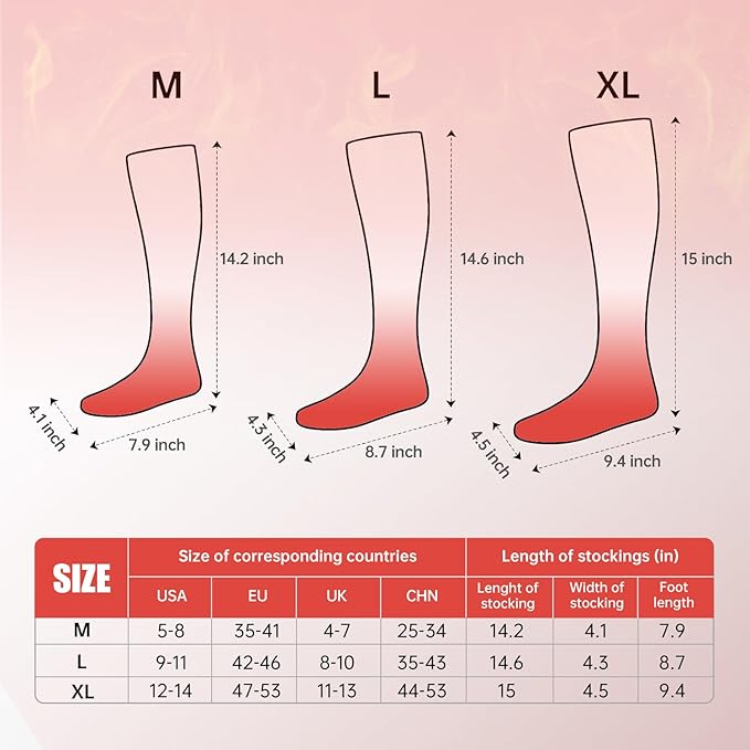 Heated Socks, Rechargeable 10000mah Battery Heated Socks for Men Women, Upgraded Washable Electric Thermal Warming Socks, App Control Winter Feet Warmer for Camping Hiking Skiing Outdoors