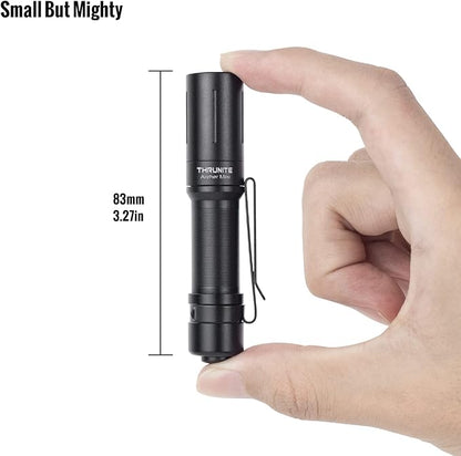 ThruNite Archer 405 Lumen EDC Flashlight with Tail Switch, USB C Rechargeable Little Pocket LED Flashlight for Camping, Outdoor, and Emergency - Cool White