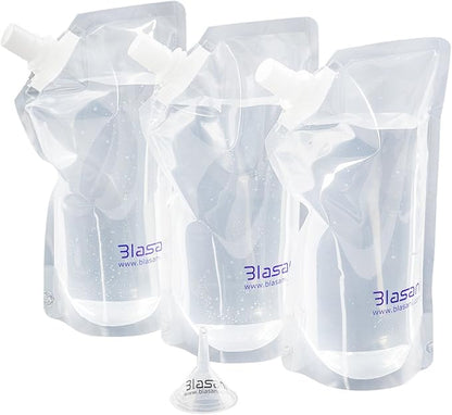Concealable Cruise Ship Rum Sneak Flask Kit Set (3x32oz)