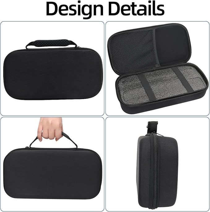 BAOFENG Walkie Talkie Case Holder Handheld Ham Radios Hard Storage Carrying Case For UV-5R BF-F8HP GM-15 Pro UV-5RA UV-5R+ Plus UV-5RE GT-5R BF-888S UV-S9 Plus UV-82 And Radio Accessories(Bag Only)