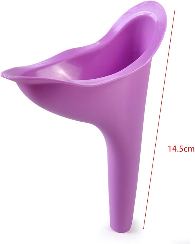 Female Urination Device,Travel Camping Outdoor Standing Pee Reusable Urinal Women Funnel Portable Urine Urinary（4 Pcs ）