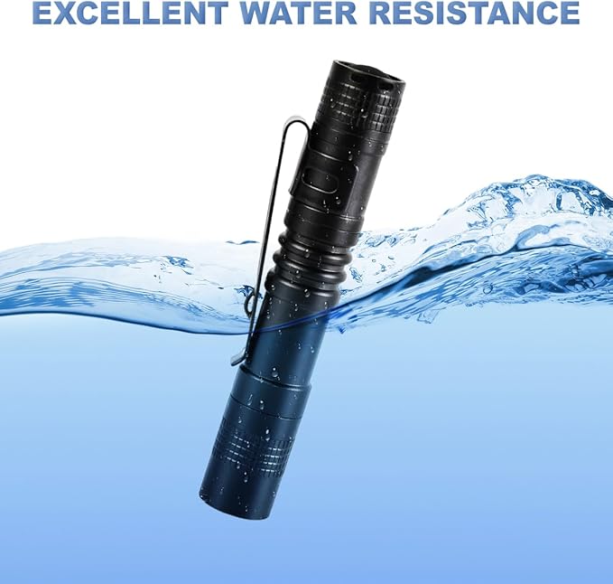 3 PCS LED Pen Light, Pocket Flashlight with Clip for Nurses, Portable Mini Flashlight Handheld Pen Light for Emergency, Overhaul, Outdoor Camping