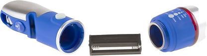 Stalwart 75-WL2005 Multi Tool LED Flashlight, All In One Tool Light For Emergency, Camping and Cars By (Blue) (With Glass Breaker and Seatbelt Cutter)