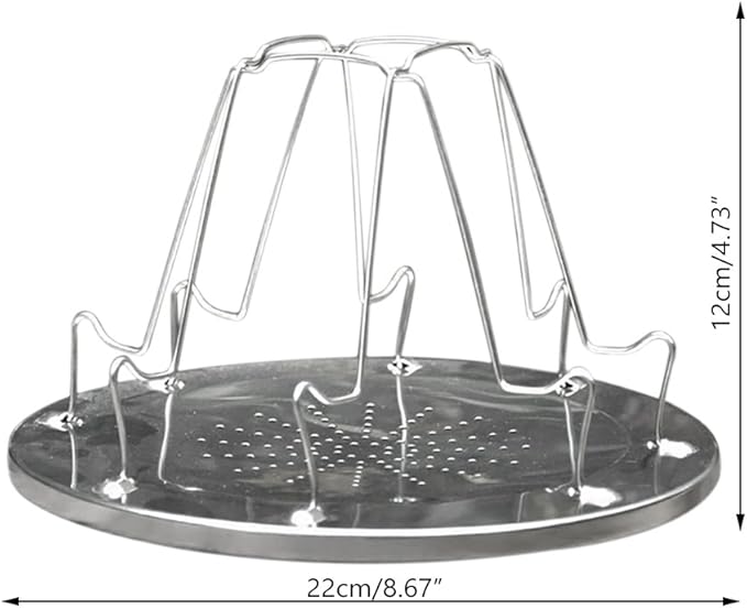 Folding Camp Stove Toaster Stainless Steel Camping Toaster Rack Holder 4 Slice Toaster Tray Cooking Breakfast 4 Toast Bread Toaster Holder Rack for BBQ Party Outdoor Hiking Camping Fishing Picnic