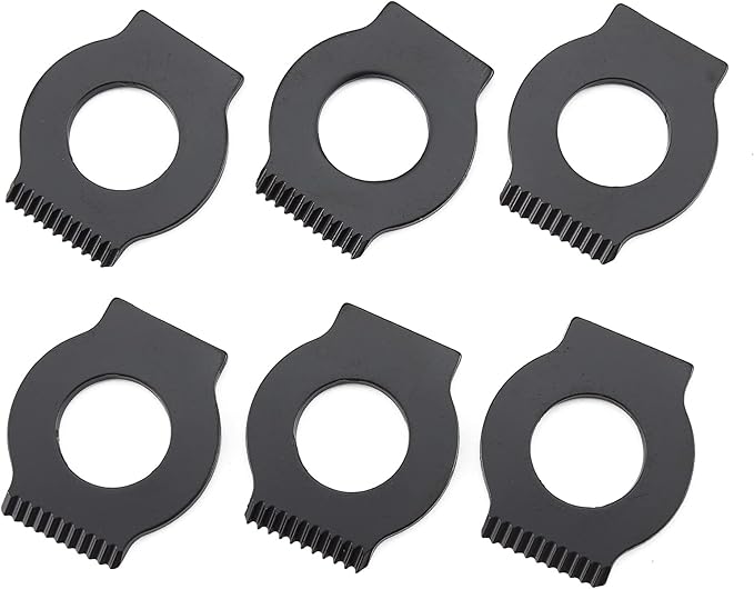 6 PCS Ferro rods Striker, YSD-22011 Ferrocerium Rod Scraper, DIY Your EDC Tools for Survival, Emergency, Camping, Backpacking, Hiking, Bush-Craft, Hunting