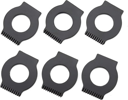 6 PCS Ferro rods Striker, YSD-22011 Ferrocerium Rod Scraper, DIY Your EDC Tools for Survival, Emergency, Camping, Backpacking, Hiking, Bush-Craft, Hunting