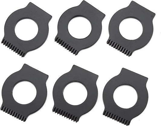 6 PCS Ferro rods Striker, YSD-22011 Ferrocerium Rod Scraper, DIY Your EDC Tools for Survival, Emergency, Camping, Backpacking, Hiking, Bush-Craft, Hunting