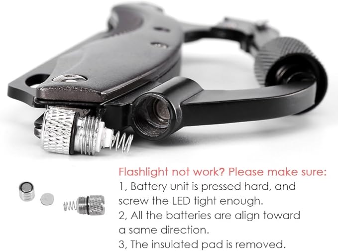 Multitool Carabiner, Tactical Carabiners Keychain for Men Outdoor Camping