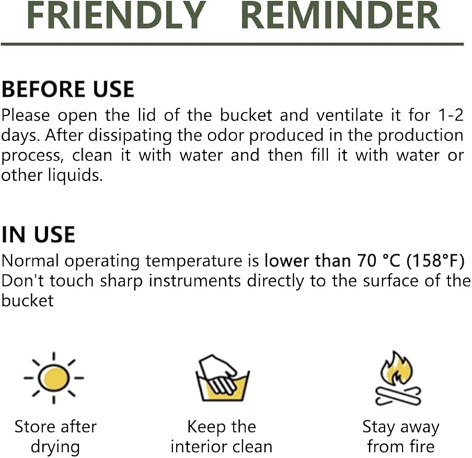 3.2 Gallon Water Jug Camping Water Container, BPA Free Portable Emergency Water Storage Tank with Spigot No Leakage Outdoor Hiking Green