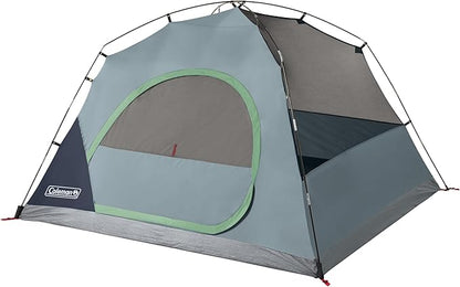 Coleman Skydome Tent with 5 Minute Setup,Weatherproof Tent with Rainfly & Carry Bag, 20% More Headroom Than Traditional Canopies