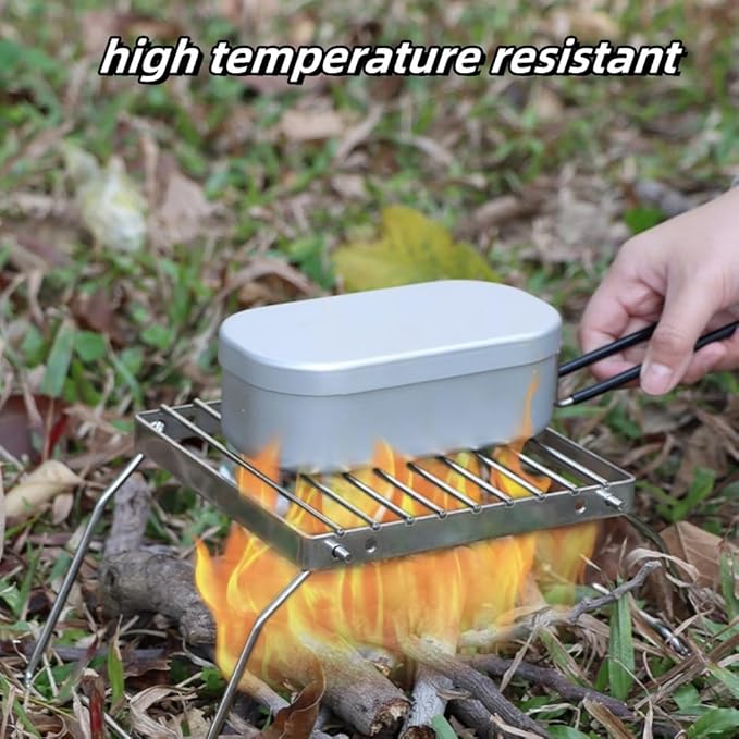 Stove bracket outdoor camping, mini, white