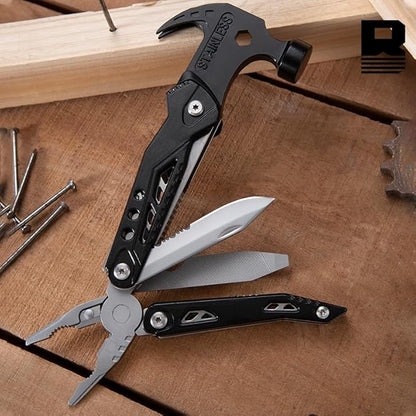 14 in 1 Hammer Multitool,Pliers Bottle,Opener Screwdriver,Camping Survival Gear,Tools for Outdoor Travel,Household Tools,Gifts for Men,Gifts for Husba