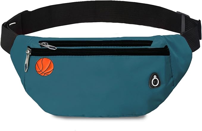 Fanny Pack for Men Women, Waterproof Sports Waist Bag Pack, Belt Bag for Travel Hiking Running
