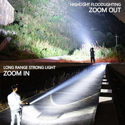 LED Flashlights High Lumens - Flashlights for Camping, Hiking, Walking - Powerful Emergency Flashlights with 5 Modes for Home Outdoor Use - Bright Flashlight with Zoomable Beam (4 Pack)