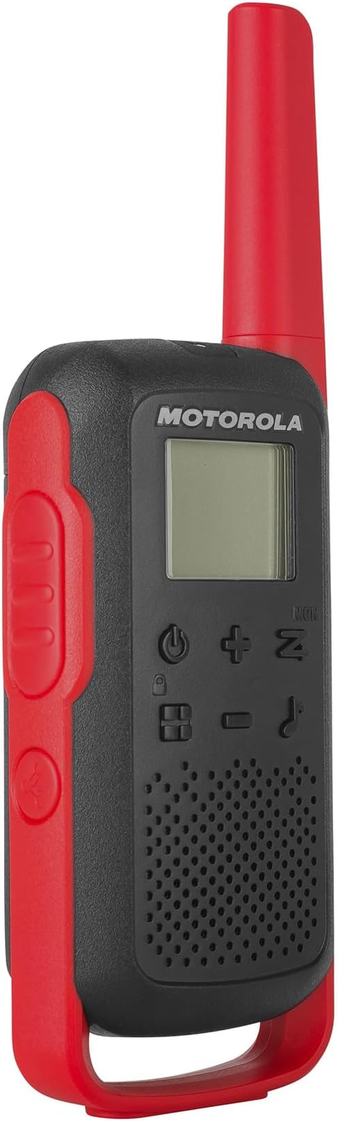 Motorola Solutions, Portable FRS, T210, Talkabout, Two-Way Radios, Rechargeable, 22 Channel, 20 Mile, Black W/Red, 2 Pack