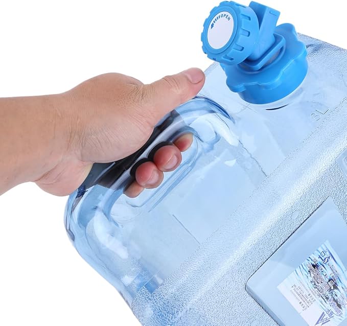 Water Storage Containers, Camping Water Container, Portable Water Tank with Faucet Camping Bucket with Tap Water Jug with Spigot BPA Free Emergency Water Storage for Outdoor Camping Hiking
