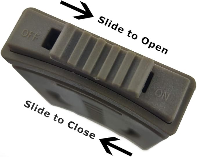 2-Pack Tactical Belt Clip Outdoor Camping Knife Blade Lock with Screws, Universal Utility EDC Belt Clip Gun Holsters Mag Pouches Sheath Tools with Hardware (Tan)