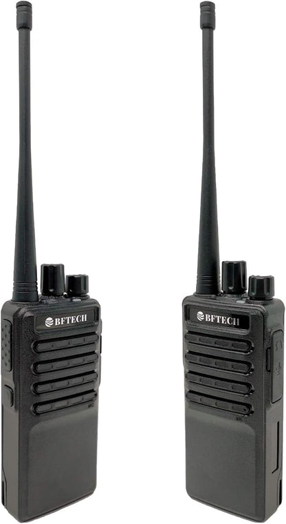 BFTECH BF-V8S Two Way Radios Long Range Walkie Talkie Handheld Radio with Earpiece IC Certified:25769-BFV8S(Pack of 2)