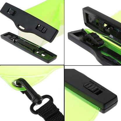 4Pcs Universal Two Way Radio Waterproof Case Bag Portable Walkie Talkie Rainproof Pouch with Adjustable Strap Compatible for Motorola Kenwood Midland UV-3R UV-5R PX-888 Walkie Talkie Radio (Green)