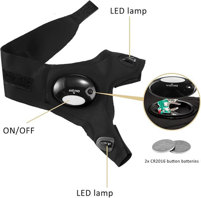 Gifts for Men LED Flashlight Gloves, Light Gloves for Fishing Camping Repairing, LED Gloves Unique Cool Gadget Tool