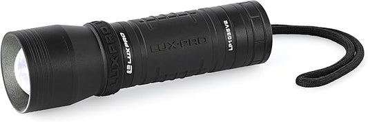 LUXPRO Zoom Focus CREE LED Flashlight High Lumen Tactical Handheld with TackGrip (LP1035V2)