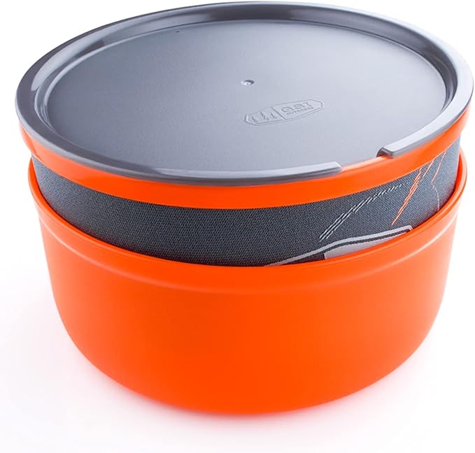 GSI Outdoors Ultralight Nesting Bowl and Mug for Camping, Travel, Backpacking, Picnics & BBQ’s