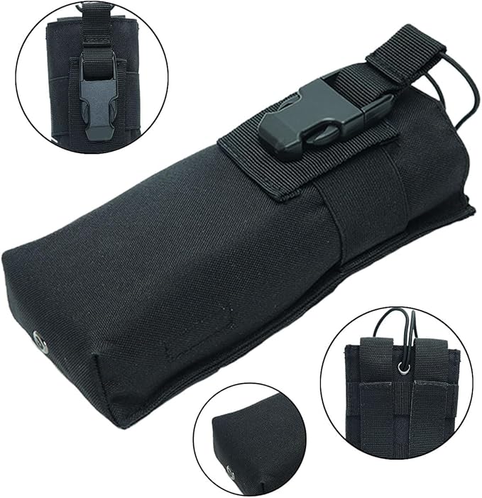 AR-152 Radio Pouch Tactical Radio Holder Radio Case Molle Radio Bag Nylon for GPS Phone AR-152 UV-5R 3800mAh Two Way Radio Walkie Talkies