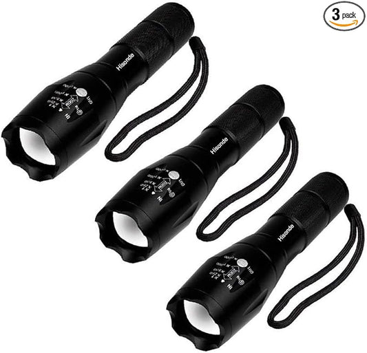 Military Grade Tactical 5 Mode High Lumens Waterproof LED Flashlight (3)