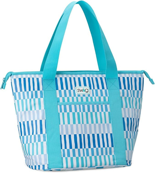 Swig Life Zippi Cooler, Insulated Cooler Bag, Collapsible Soft Bag with Zipper, Large & Insulated, Waterproof for Drinks, BPA Free Food Safe
