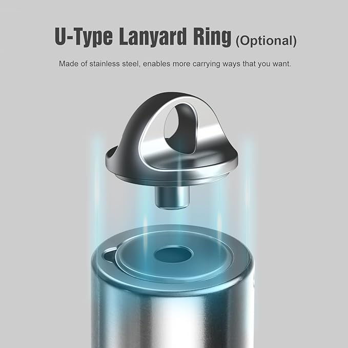 LUMINTOP AA Flashlight - 760 Lumens, Silver Fox 5 Modes, Strong Magnetic Tailcap, Perfect for Outdoor Adventure, Camping, Hiking, Emergencies, and Everyday Carry with AA Type-C Rechargeable Battery